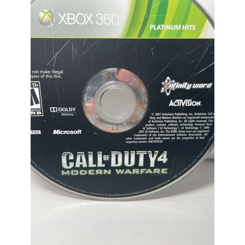 Call of Duty 4: Modern Warfare Platinum (Xbox 360) Tested